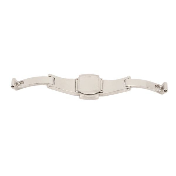 Urspänne Spänne Rostfritt Stål Hög Finish Dubbel Knapp Vikbart Spänne Armband Spänne Ersättning[C]