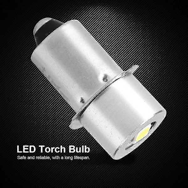1W P13.5S LED Lommelyktpære, 100~110LM 2700~7000K Erstatningspære Lommelyktlampe Nødlys Arbeidslys (C)