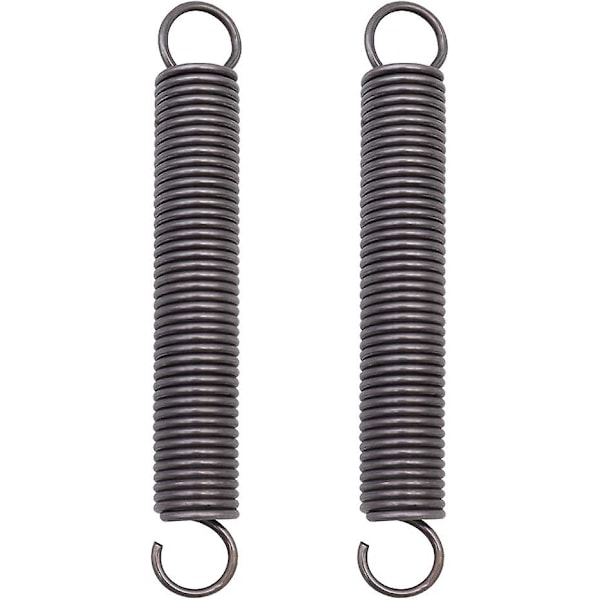 2 Pieces Extension Spring Steel Extended Compressed Spring Double Hook Springs - 2x18x150mm