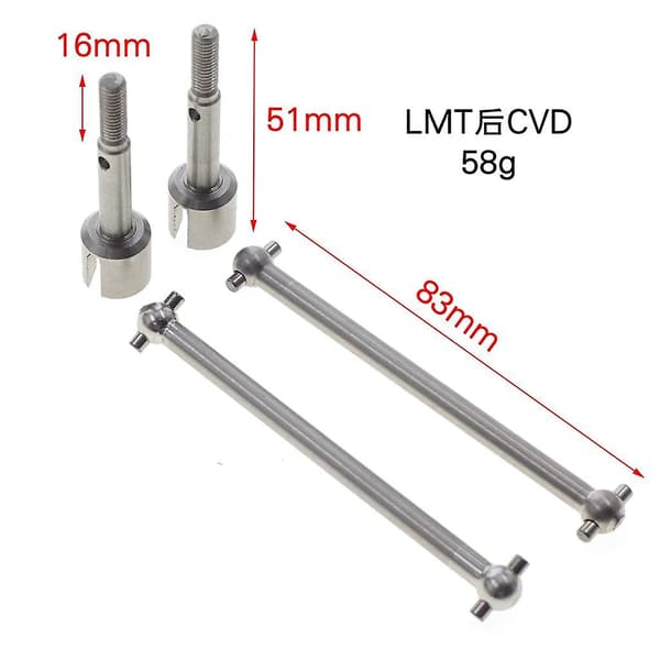 10 RC Bil Drivaksel DIY Crawler Opgradering