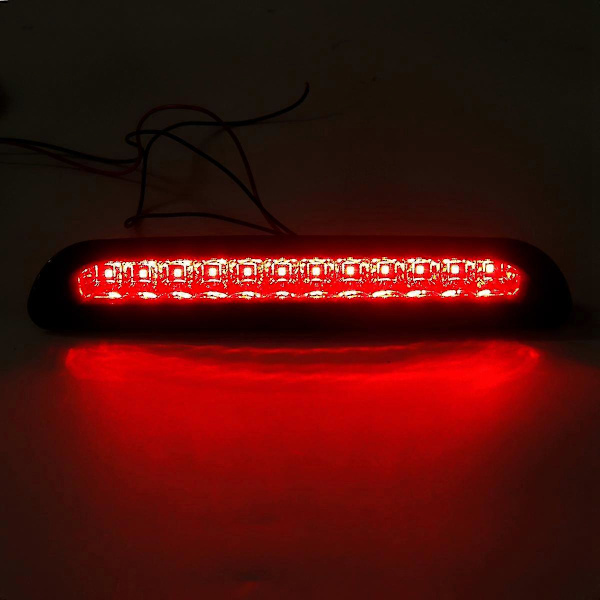 Røget 12-LED Tredje Bagerste Baglygte Bremsestoplys Baklygte til Hiace 2005-2013