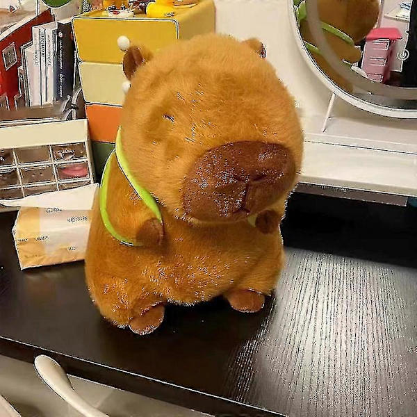 Uusi Kapibara-Plush-lelu Täytetty Eläinreppu Kapibara-nukke Lasten lelut Koti Sisustus Heittotyyny Lasten Syntymäpäivä Joululahjat TAO