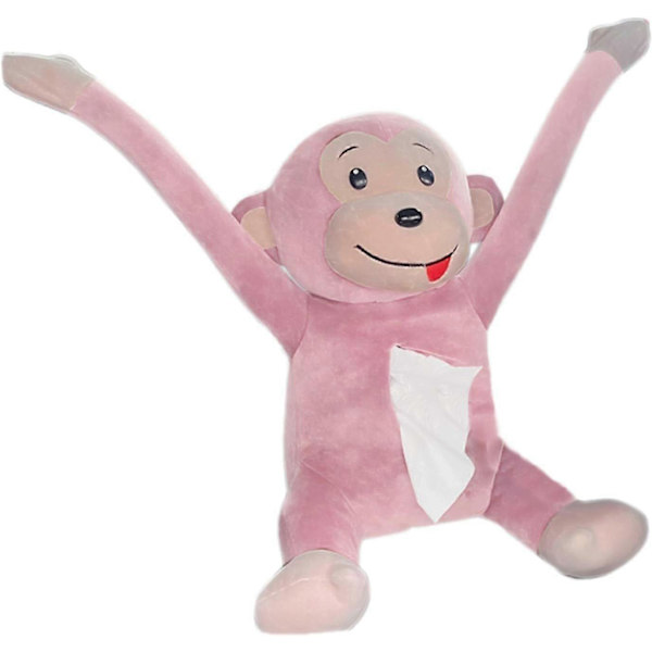 Bote näsdukar djur Cartoon Creative Monkey Tissue Box Holder Case (B)