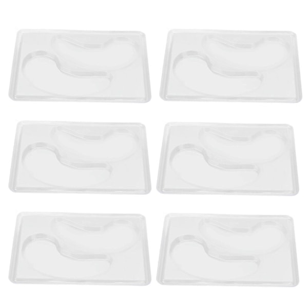 12 stk. DIY Øjenmaskeforme Sikre Sunde Naturlige Genanvendelige Gennemsigtige Øjenmaske Patch Bakkeplade (HYYC)