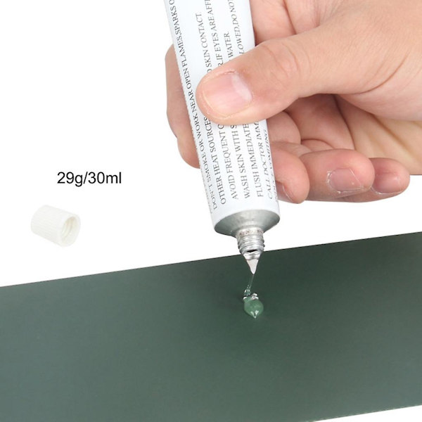 30ml Kajak Jolle PVC Uppblåsbar Båt Reparationslim Plåster Lim för Reparation