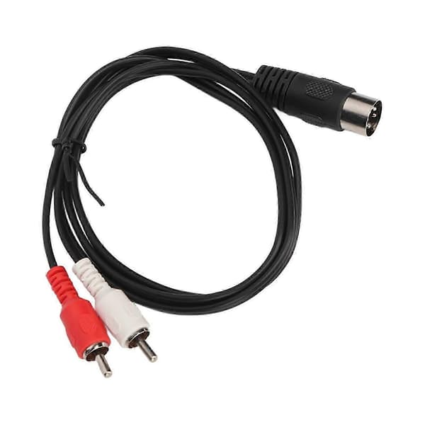 Lydkabeladapter 7PIN til 2RCA hann 1 meter