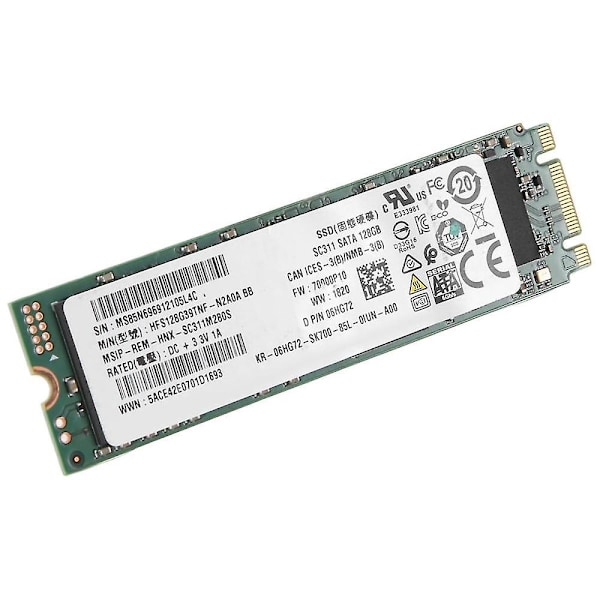 För Sk Sc311 128GB SATA SSD HFS128G39TNF-N2A0A M.2 SSD 6GBPS för stationär dator och bärbar dator