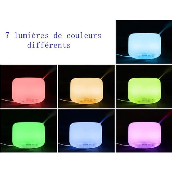 300ML Diffuser til æteriske olier/Ultralyds luftfugter/Aromadiffuser[YJD] White