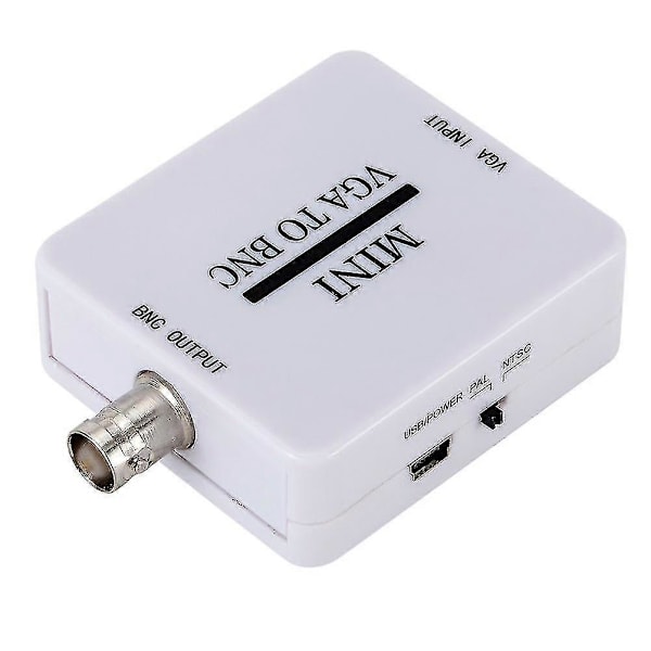 VGA til BNC Videokonverter VGA til BNC Videoadapter VGA til BNC Utgangsvideokonverteradapter