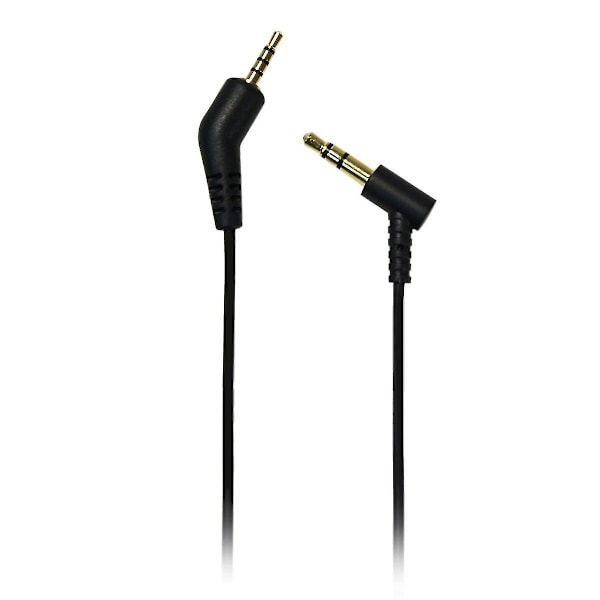 Hodetelefonkabel for Bose Quietcomfort 3/QC3, lydkabel, dobbel 3,5 mm AUX-kabel without buttons