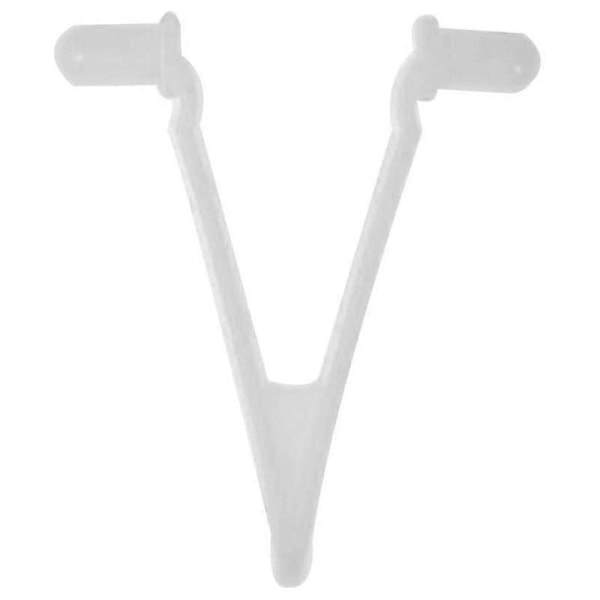 20 stk. bassengutstyr V-Clip Butterfly Teleskopisk Stang Festeklips Brukt for Basseng Vakuumhåndtak Nettbørste Stang js I6(FCC)