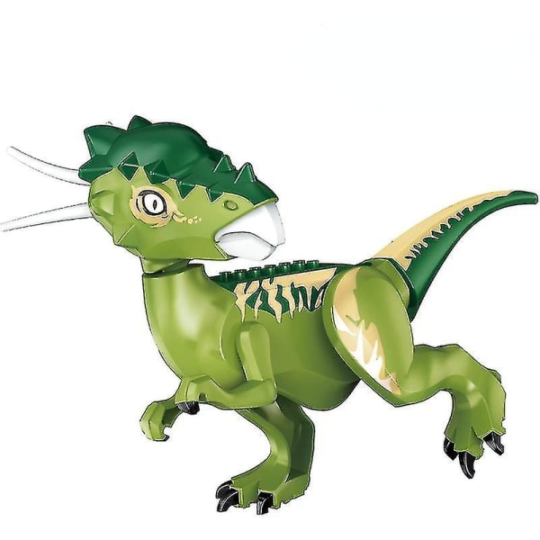Jurassic World Toys Dinosaur Toys Lego Dinosaurs Pussel monterade leksaksblock Green stylosaurus