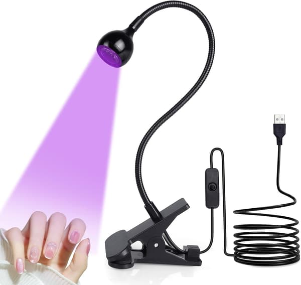 Mini UV neglelampe til gelnegle 3W bærbar LED