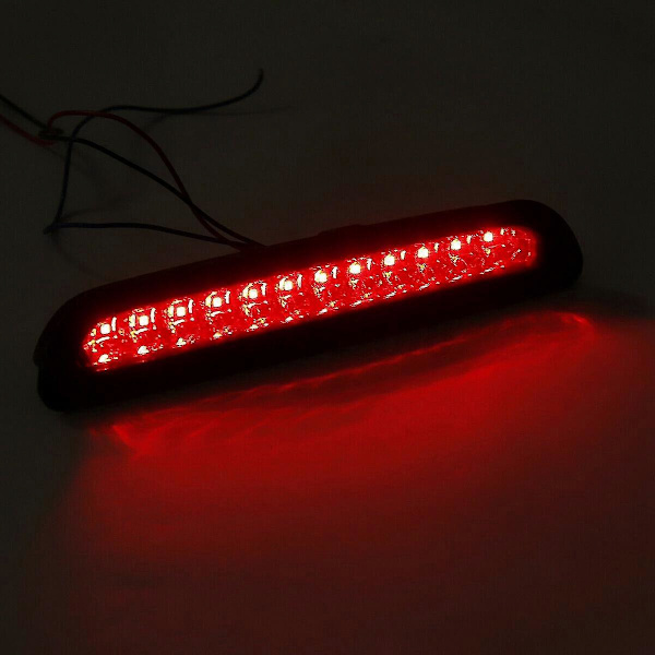 Røget 12-LED Tredje Bagerste Baglygte Bremsestoplys Baklygte til Hiace 2005-2013