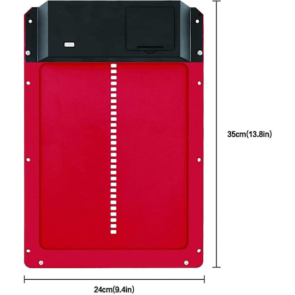 Automatisk Hönshusdörr med Ljussensor, Vattentät Höns...