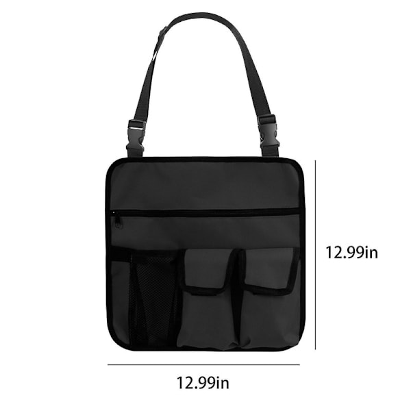 Campingstol Hængende Taske Armlæn Side Organizer Strand Multi Lommer Organiser Stol Tote Skulder Ved Siden Opbevaring Pung Til Udendørs Fiskeri Strand C