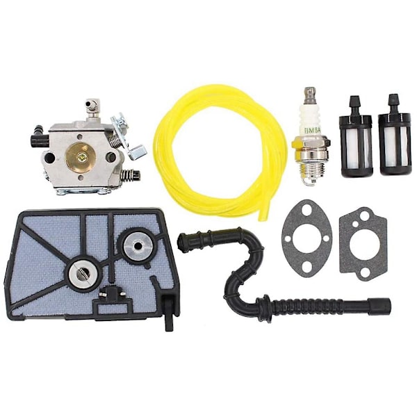 Förgasare Luftfilter Bränsleledning Filter Carb Kit för Stihl 028 028AV 028 AV Motorsåg för Walbro WT-16