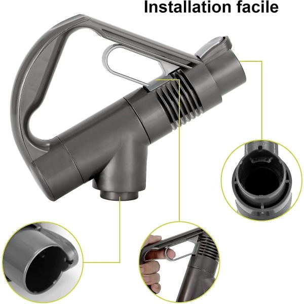 Håndtak Kompatibelt med Dyson Dc29 Dc33c Dc37 Dc19 Dc23 Dc26 Dc32 Dc36 Dc48 Dc52 Reservedel #917276-01[C]