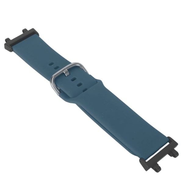 Blød Silikon Urrem Justerbar Udskiftningsrem Tilbehør Passer Til Amazfit T Rex 2 Smartwatch Mørkeblå[C]