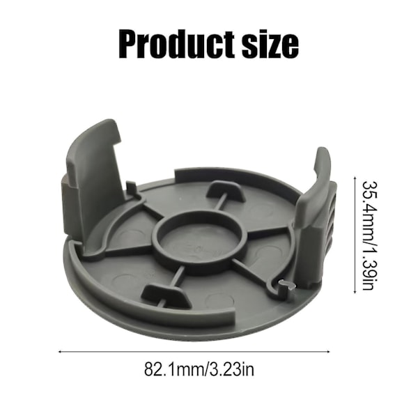 4 stk. F016f05320 udskiftningsspoleafdækning, Bosch F016f05320 trimmer spoleafdækning til Bosch Easygrasscut 23, 26, 18, 18-230, 18-260, 18-26