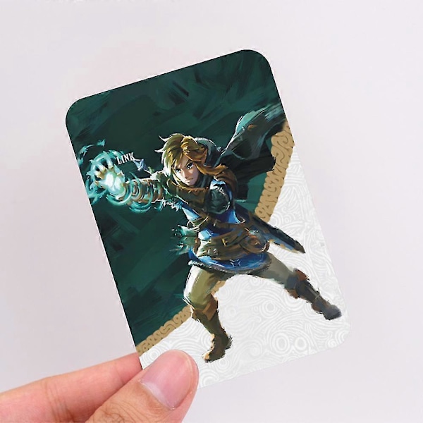 38 st/set NFC Amiibo-kort för The Legend Of Zelda Breath Of The Wild Tears Of The Kingdom Linkage-kort Fans Gåva