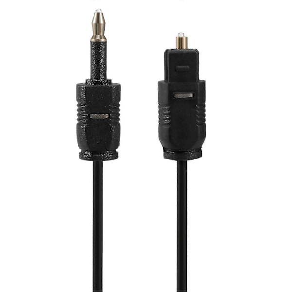2M Mini 3.5mm Plugg Digital Optisk Lydkabel SPDIF Optisk Fiberlinje