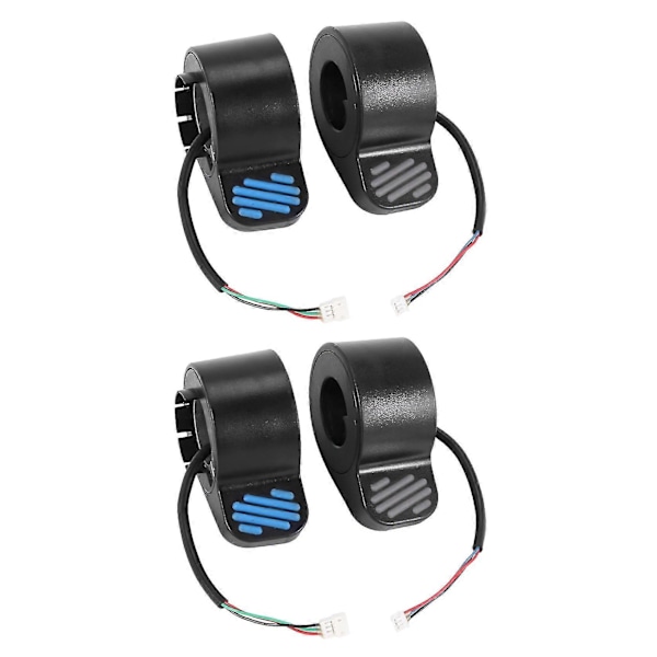2x Styre Fingergas Broms Set Fingerknapp Gasreglage För Es1/es2/es3/es4 Elscooter (C)