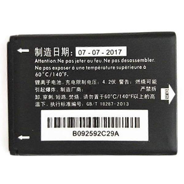 För Alcatel One Touch 3.70V 400mAh Uppladdningsbart Litiumbatteri (Kod: CAB0400000C1) (C)