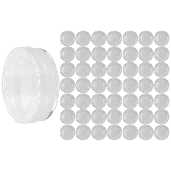 50 st 33 mm Cylindriska Transparenta Urdelar Förvaringslåda Reparation Reservdelar Fall [C]
