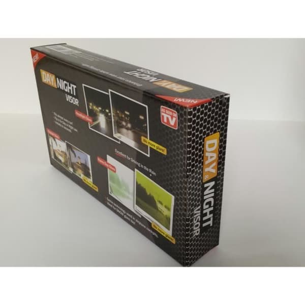 Solskærm - Antirefleks - Sort - 32 cm x 11 cm[YJD] Black