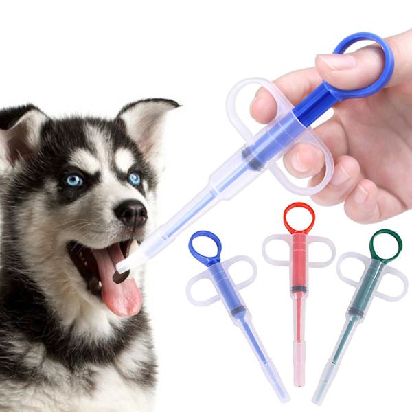 Tablett- och vätskegivare för husdjur - Hund, Valp, Katt