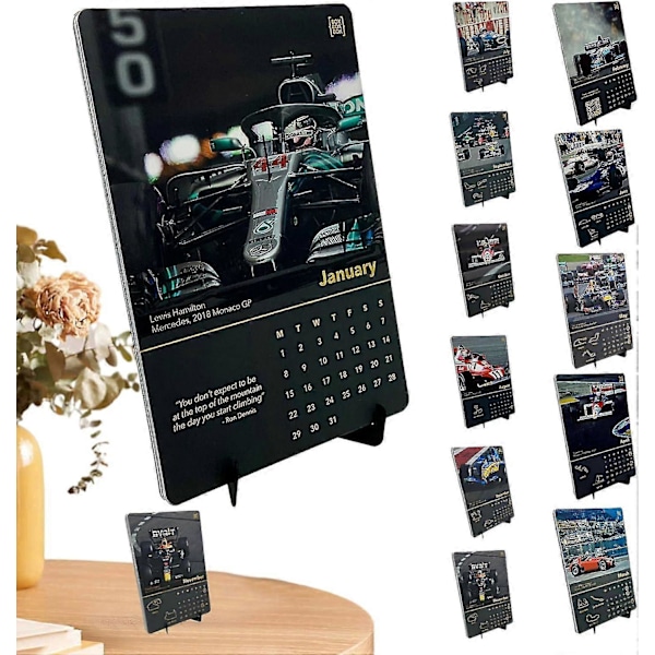 F1 2024, F1 Racing, F1 2024 Skrivbordsdekoration, F1 för F1-älskare, För F1 Racing-fans