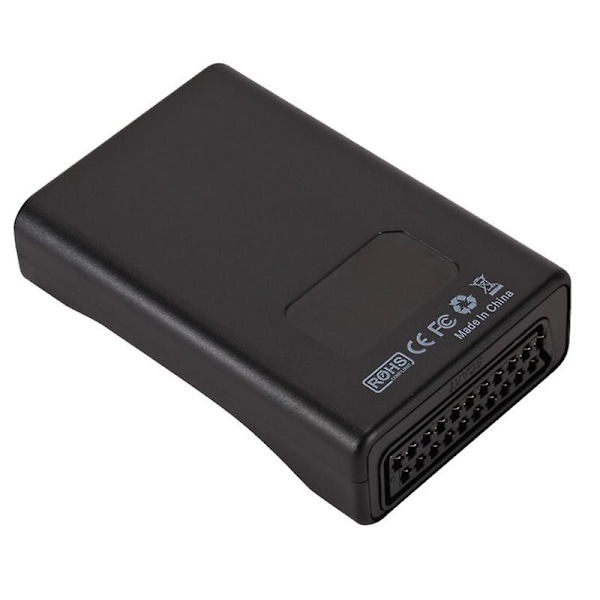 USB 2.0 SCART Högkvalitativ Videoupptagning Spel Live Streaming Inspelningsbox