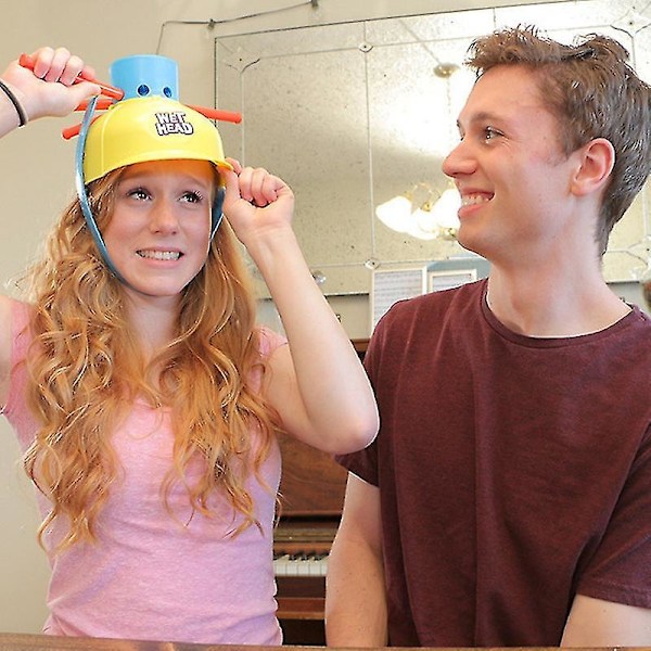 2024 Wet Water Challenge Keps Lek i Vatten Brädspel Partyspel Straff Rekvisita Hatt Busleksak Party Sp (C)