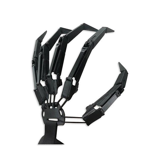Halloween Ledade Fingrar Halloween Cosplay Rekvisita Skräck Led Klo Leksak för Maskeradfest [C]