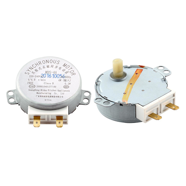 Kompatibel med Midea Mikrobølgeovn Synkron Bakke Motor MDS-4A 220-240V[C]