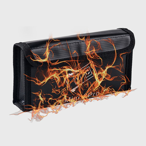Lipo Batteriförvaringsväska Brandsäker Värmebeständighet för DJI Mini 3 Pro Drönare (C)