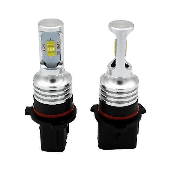 2 st P13w Super Starkt Vitt Ljus Bil Dimljus LED-lampor Stil 1 (C)
