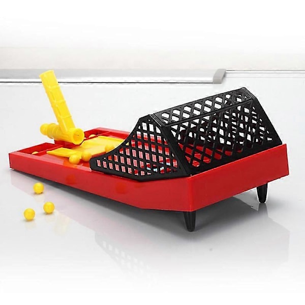 Pieni pöytäpinball-kone lelu lasten pöytäpeli kotibileisiin vanhempi-lapsi opettavainen vuorovaikutuspeli uusi (C)