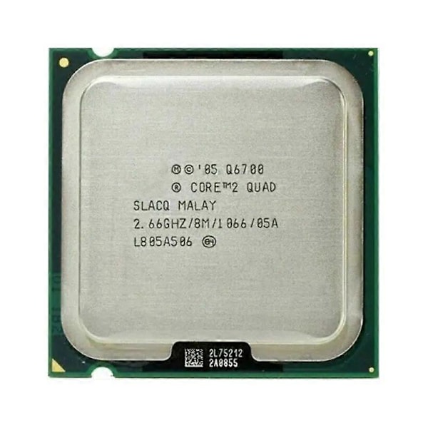 Prosessor Q6700 SLACQ 4-kjerne 4-tråder LGA775 65nm Cpu
