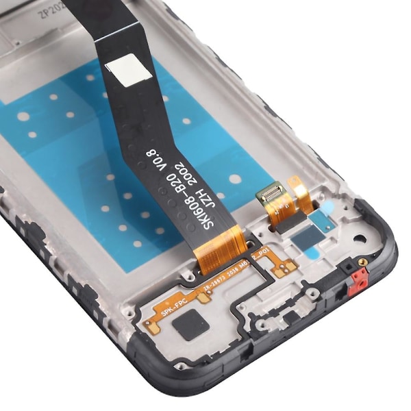 LCD-skärm och pekskärm för Motorola Moto E6s (2020) XT2053, Grade B, med ram