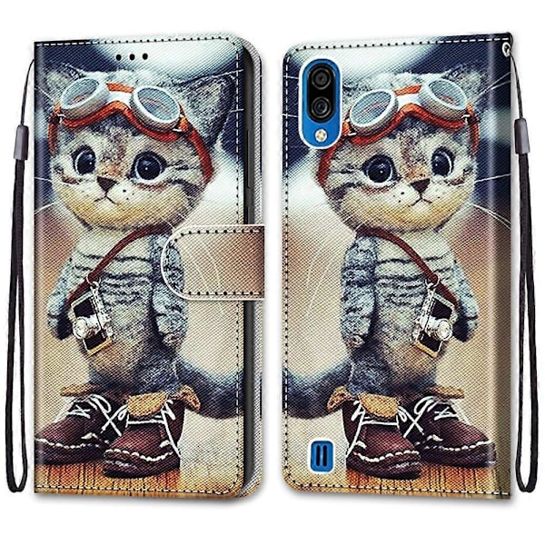 For ZTE Blade A5 2020 Farget Tegning Kryss Tekstur Horisontal Flip PU Lærveske med Holder & Kortspor & Lommebok & Lanyard (FCC)