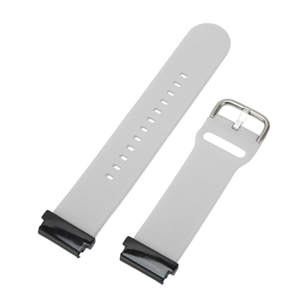 22mm Silikon Urrem til Smart Sports Ur - Remme til Udskiftning af Garmin Fenix 7 6 5 Grå[C]