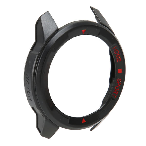 Urtavskydd i plast, stötsäkert, hårt, skyddande skal, ramtillbehör passar för X1 Smartwatch svart och röd[C]