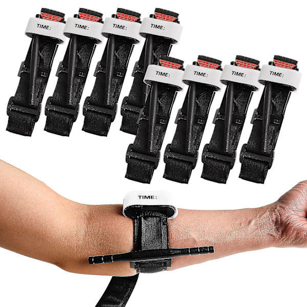 Tourniquets, Militär Nöd Tourniquets För Strid, Taktiska Hemostatiska Tourniquets Enhands Applicering För Utomhus Nöd(4-pack) WG[C]