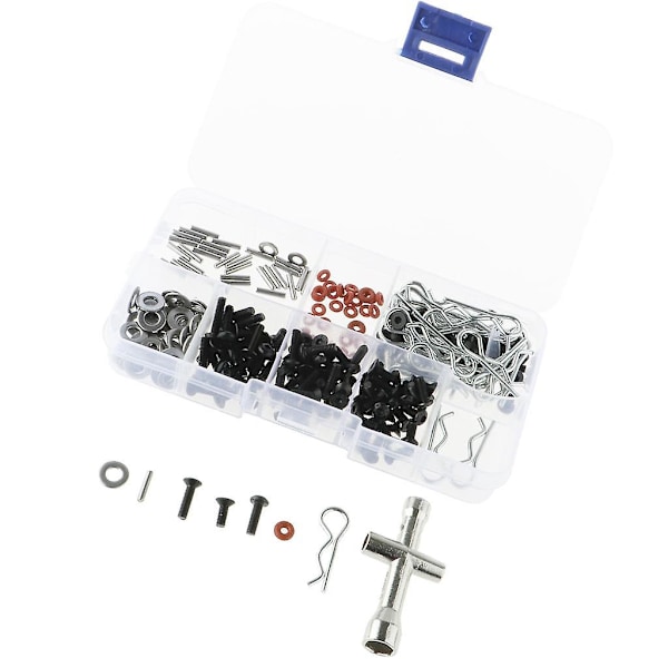 270 st Specialreparationsverktyg & Skruvboxset för 1/10 HSP RC Bil DIY (C)
