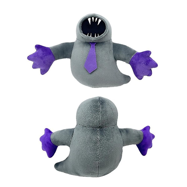 Garten Of Banban 6 Sir Dadadoo Banban Garden Gray Open Mouth Plush Toy