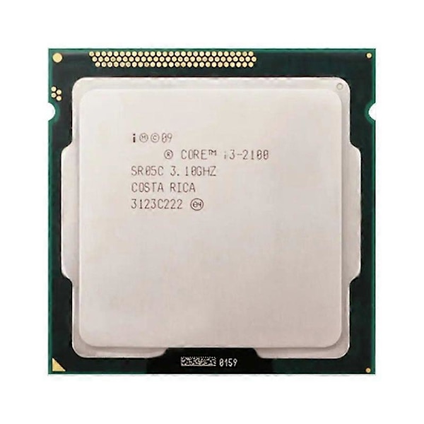 Prosessor i3-2100 2 kjerner 4 tråder LGA1155 CPU