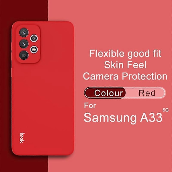 Samsung Galaxy A33 5G IMAK UC-2 -sarjan värikäs TPU-puhelinkotelo I6(FCC)