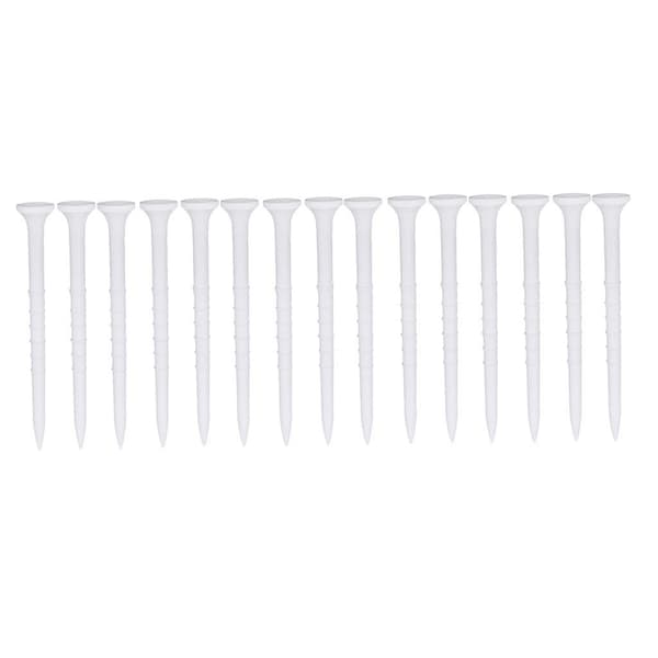 Golf Träningstillbehör 15-delars Set Vit 8,5cm